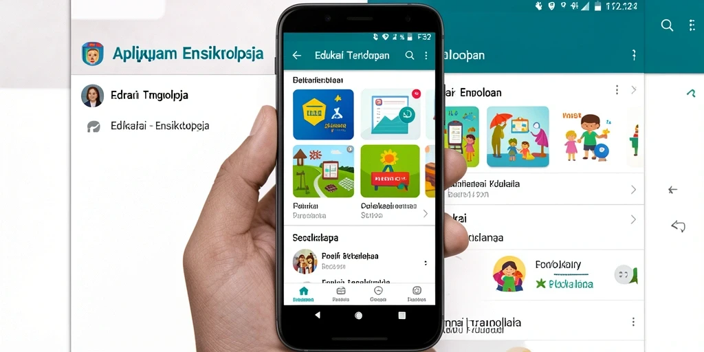 Antarmuka aplikasi F32 yang informatif dan user-friendly.