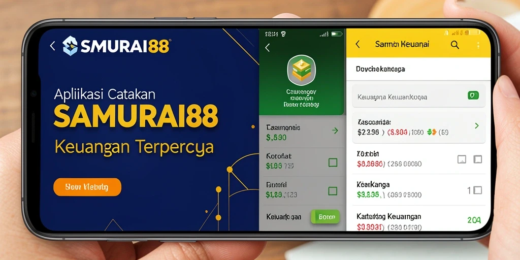 Tampilan antarmuka SAMURAI88 dengan fitur Catatan Keuangan yang intuitif.